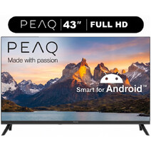 PEAQ 43A7000 43 inç 108 Ekran Smart TV – Android İşletim Sistemli, Dahili Uydu Alıcılı Full HD LED TV