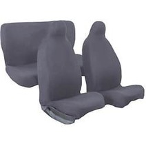 Seat Toledo Oto Koltuk Kılıfı Uyumlu Penye Full Araç Set Siyah (Gri)
