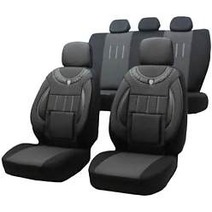 Seat Toledo Oto Koltuk Kılıfı Füme - Siyah (Karışık)